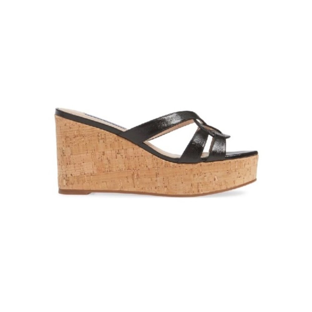 Stuart Weitzman Wedge Sandals - Picture 3 of 4